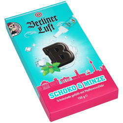 Продуктови Категории Шоколади Berliner Luft Шоколадови бонбони с пълнеж от ментов ликьор 150 гр